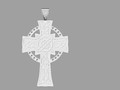 Кельтский крест с бриллиантами 110485