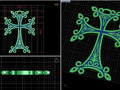 Армянский крест-камень Хачкар Амулет Подвеска 144796