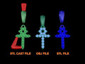 Подвеска Dainty Ankh с египетским крестом и бриллиантами 110749