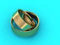 Обручальное кольцо простые красивые звезды 61898