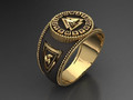 кольцо valknut для мужчин 178538