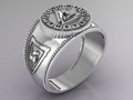 кольцо valknut для мужчин 178538