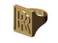 Реплика логотипа RR rolls-royce большое прямоугольное кольцо размером от 6 до 13 138608