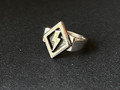 Кольцо с печаткой Diamond Lightning 188027