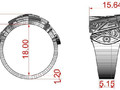 Кольцо Mason Man 4 26505