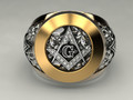 Mason Man ring 2 print model 26507