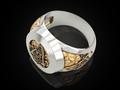Mason Man ring 2 print model 26507