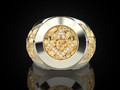 Mason Man ring 2 print model 26507