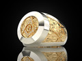 Mason Man ring 2 print model 26507
