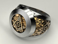 Mason Man ring 2 print model 26507