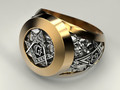 Mason Man ring 2 print model 26507