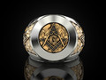 Mason Man ring 2 print model 26507