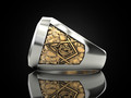 Mason Man ring 2 print model 26507