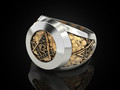 Mason Man ring 2 print model 26507