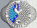 totenham hotuspur foodbal culub print model 158618