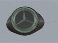 кольцо mercedes-benz 176030