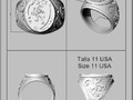 Кольцо Anillo barroco в стиле барокко 149408