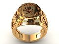 Кольцо Anillo barroco в стиле барокко 149408