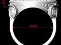 Кольцо монета греческая 124 28325