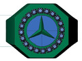 mercedes benz кольцо 174503