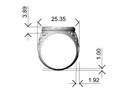 Men Celtic Ring 2 - для  для 78265
