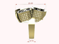 кольцо с эмалью louis vuitton r00062 115907
