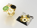 кольцо с эмалью louis vuitton r00062 115907