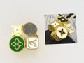 кольцо с эмалью louis vuitton r00062 115907