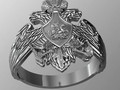 мужское кольцо с гербом России 54469