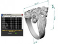 мужское кольцо с гербом России 54469