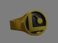 Legion of Superheroes Flight Ring print model 78033