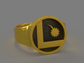 Legion of Superheroes Flight Ring print model 78033