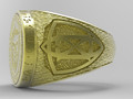 Memento Mori Skull King Men Ring 153313