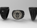 Memento Mori Skull King Men Ring 153313