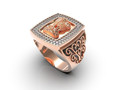 0101 - Кольцо Gents Ashok Stambh 169969