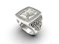 0101 - Кольцо Gents Ashok Stambh 169969