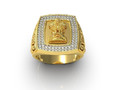 0101 - Кольцо Gents Ashok Stambh 169969