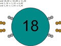 Кольцо с топазом 139414
