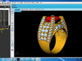 РОСКОШНОЕ КОЛЬЦО С БРИЛЛИАНТОМ ДЛЯ МУЖЧИН 158 152984