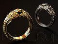 Gothic Diamond RING O 24987