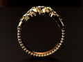 Кольцо с бриллиантом в готическом стиле 24991