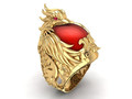 Золотое кольцо Fengshui Phoneix 2000 151460