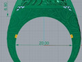 Кольцо мужское 100517