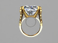 GC GOLD T92- золотого кольца с бриллиантом 95399