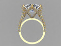 GC GOLD T98- золотого кольца с бриллиантом 95405