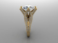 GC GOLD T98- золотого кольца с бриллиантом 95405