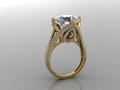 GC GOLD T99- золотого кольца с бриллиантом 95406