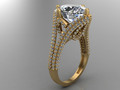 GC GOLD T99- золотого кольца с бриллиантом 95406
