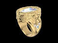 овальное гигантское кольцо stl проверенная для - 189358