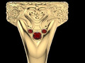 овальное гигантское кольцо stl проверенная для - 189358